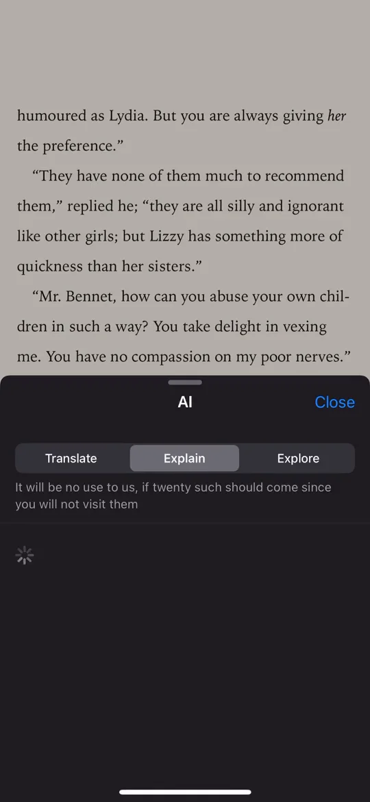 BeyondRead reading and AI demonstration